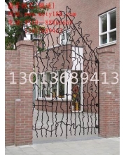 Wrought iron gates