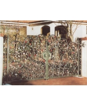 Wrought iron gates