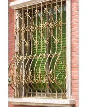 Wrought iron window