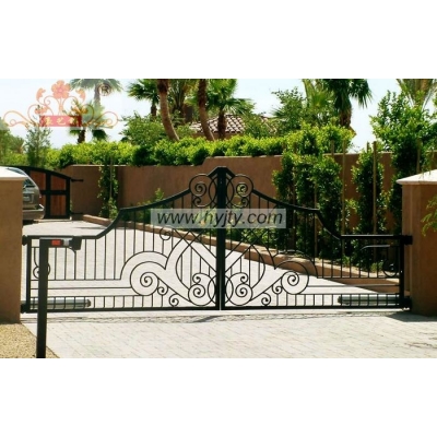 &nbsp;Wrought iron gates