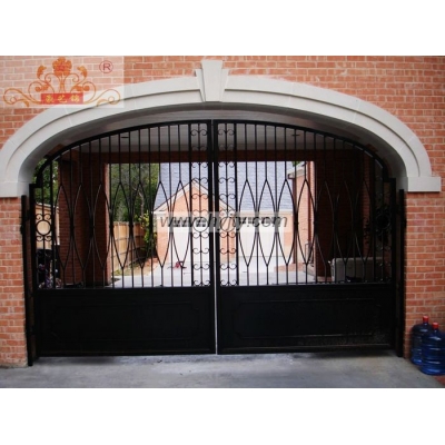 Wrought iron gates
