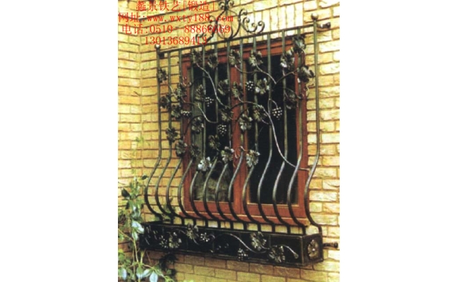 別墅鐵藝窗【無(wú)錫鐵藝廠家】